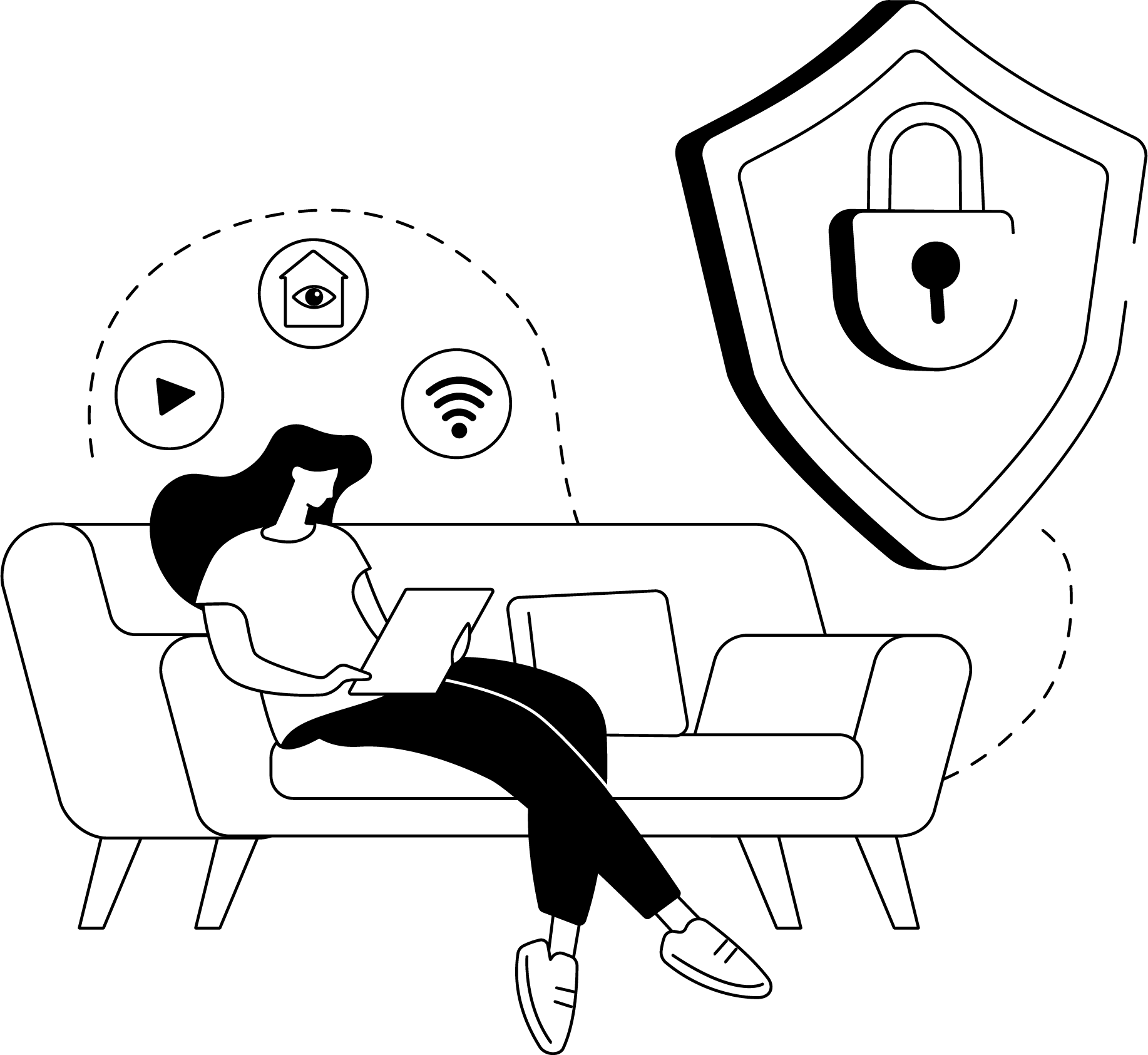 Security illustration